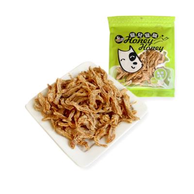 China 2021 China Hot Sale Vegebrand Stocked Grain Free Strip Cheese Jerky Chicken Shreds Dog Treats for sale