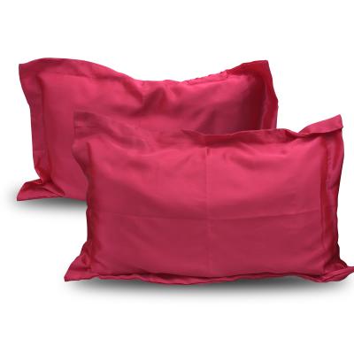 China Picture Factory Selling High Quality Silk Satin Soft Custom Logo Accessories 100% Silk Hair Extension Pillow Case for sale