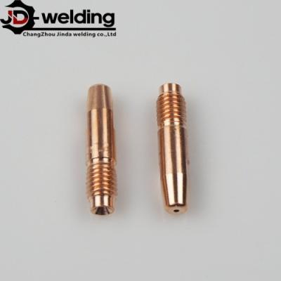 China Cu-E / CuCrZr CO2 Contact Tip M10*40mm Copper Welding Contact Tip ISO9001 for sale