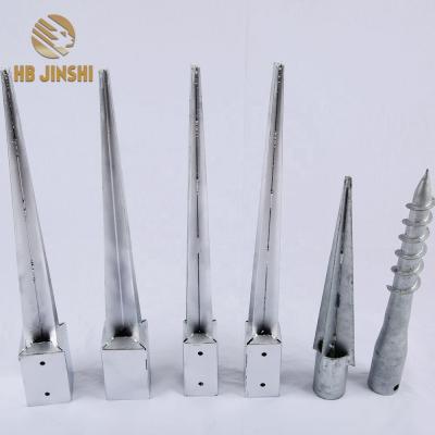 China For photovoltaic galvanized ground screw piles / pilesolar ground screw piles for sale