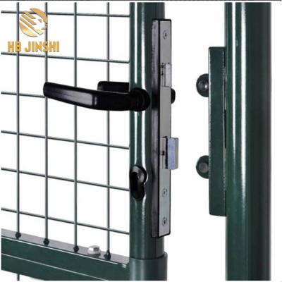 China Easily Assembled Double Swing Steel Garden Gate For Sale / Exterior Backyard Garden Gate for sale