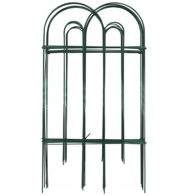 China Easily Assembled Powder Coated Metal Arch Landscape Wire Folding Fence Panels for sale