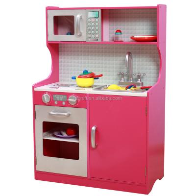 China Kitchen Toy Role Play Interactive 3~8 Years Old Using Toy For Wholesale Wooden Sets, Hot Sale Educational Wooden Kitchen Toys for sale