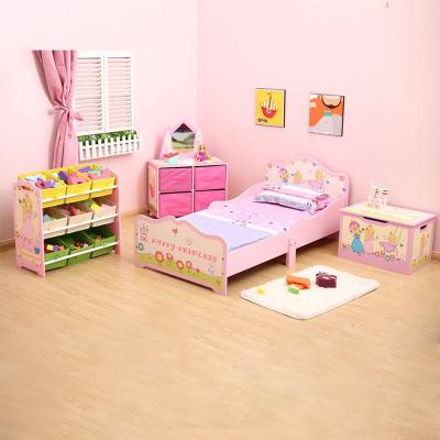 China China Princess Series Children Bed Set OEM ODM Modern Cute Wood Design Wooden Children Bedroom Furniture for sale