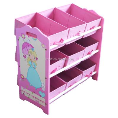 China New Design Princess Wooden Storage Box PR216 Children's Art Children's Wooden Art Storage Box for sale