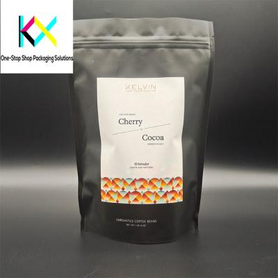 China Custom Manufacturing of Brand Packaging Stand Up Zipper Pouches for Coffee for sale