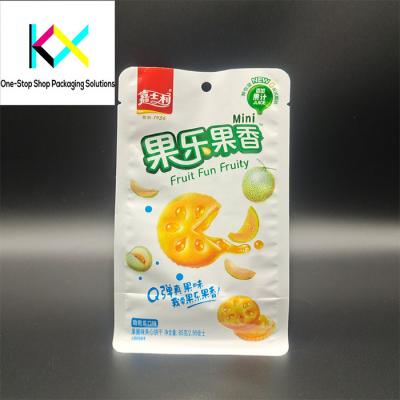 China Hot Sale Digital Printing Flat Bottom Pouches Spot UV For Snacks And Food for sale