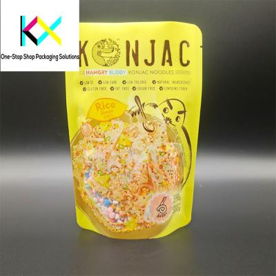 China OEM ODM Glossy Digital Printed Stand Up Pouches For Supplement Moisture Proof for sale