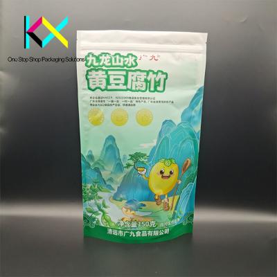 China Custom Printed Food Packaging Bags With Customized Design Foil Bags For Food Stand Up Pouch for sale