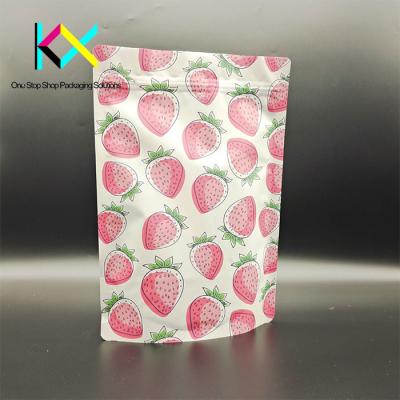 China Stand Up Resealable Plastic Bags Aluminium Foil Pouch Packaging Smell Proof For Food And Snacks for sale