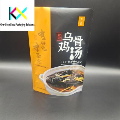 China Custom Food Packaging Bags Digital Printing Stand Up Pouch With Ziplock Food Packaging Pouches for sale