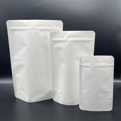 China Compostable Food Packaging Bags Digital Printed Custom Kraft Pouches for sale