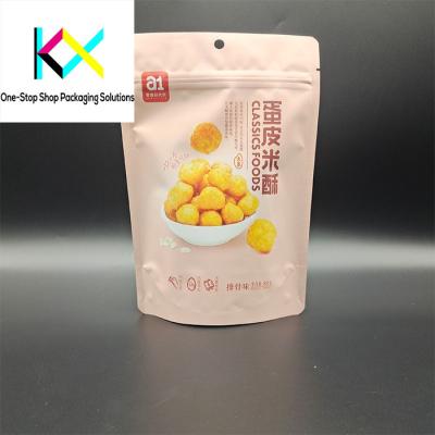 China Custom Food Packaging Bags Stand-Up Pouches With Digital Printing For Snacks Grains for sale