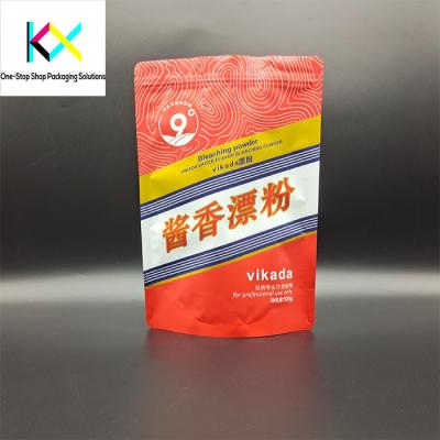 China Resealable Doypack Pouches Colored Stand Up Pouches Customizable for Commodity for sale