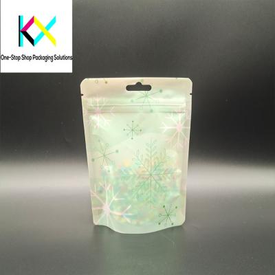 China Customizable Plastic Pouch Bags Spot UV Zipper Food Packaging Pouch for Commodity for sale