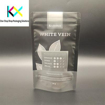 China Personalized Zipper Food Bags in CMYK White for All Sizes Brands for sale