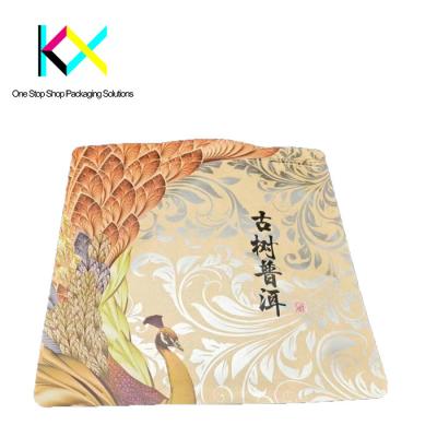 China Customizable MOPP/AL/PE Laminated Tea Packaging Bags Flat Pouch With Digital Printed for sale