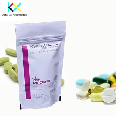 China Customization Medical Products Packaging Pouches Stand Up Bags With Rotogravure Printing for sale