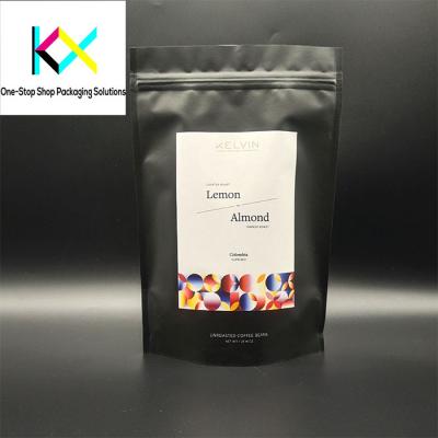 China EU PET/VMPET/PE 250 Gram Coffee Bags Compostable Coffee Pouches Customized for sale