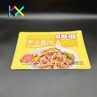 China Resealable Snack Food Packaging Bags Flat Pouch With Good Barrier for sale