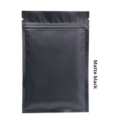 China Food-grade Material 3-side Seal Pouches Custom Food Packaging Bags for sale