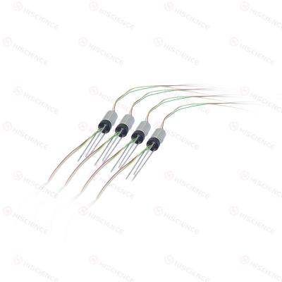 China 0-300RPM Miniature Slip Rings 4 Circuits 1A Easy Installation for sale