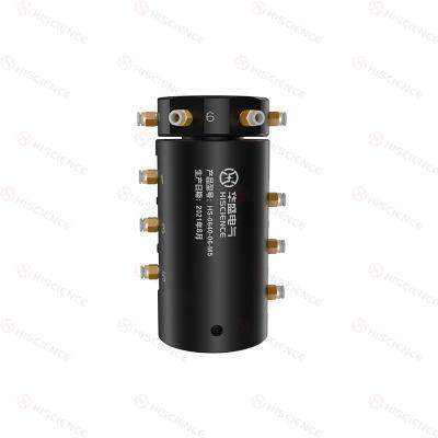 China HVAC Systems Rotary Union Pneumatic Rotary Hydraulic Joint 6 Circuits M5 Ports for sale