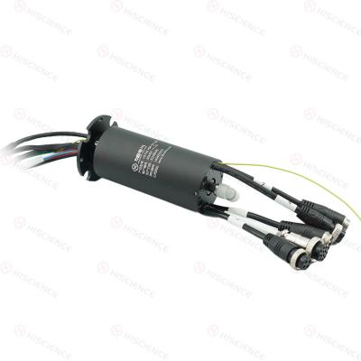 China 1 Passage Customized Slip Rings 8 Circuits 10A 21 Circuits Signals Encoder Signal for sale