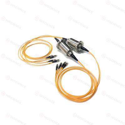 China 2 - 4 Circuits Optical Slipring  , Single Mode Fiber Optic Rotary Joints for sale