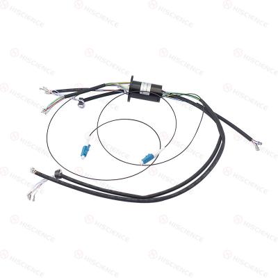 China Hybrid Fiber-Electric Slip Rings IP51 For Robotic Arms / Automation Systems for sale