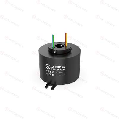 China Black Through Bore Slip Rings 24 Circuits 5A For CCTV / Surveillance Systems for sale