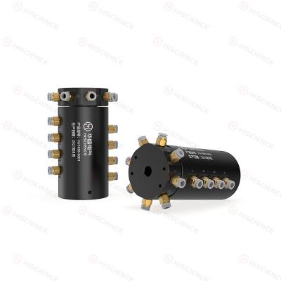 China 1 Passage Gas Electric Hybrid Slip Ring Multi Circuits For Industrial Machinery for sale