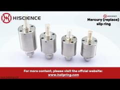 custom industrial bus slip rings 43 circuits 240v high voltage slip rings