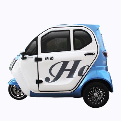 China Wholesale Cheap Price Passenger HAIBAO 3 Wheel Adult Enclosed Electric Tricycle For 2 Person for sale