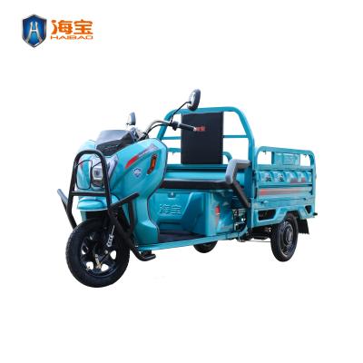 China Ghana electric cargo tricycle load 1000kg motor battery electric cargo tricycle rickshaw for sale