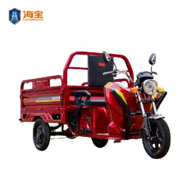 China Electric cargo cargo tricycle and passenger bike tricycle for cargo three wheel electric open cargo tricycle for sale