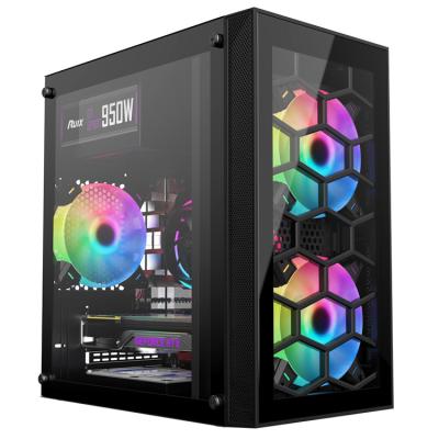 China High Quality Custom ATX Desktop Computer Hardware PC Case Cabinet CPU Computer Desktop Case and Micro Tower for sale