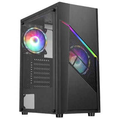 China Desktop Computer Cases Towers Mid Hot Sales Computadora Tower Atx RGB Gabinete Gaming Computer Cases & Towers for sale