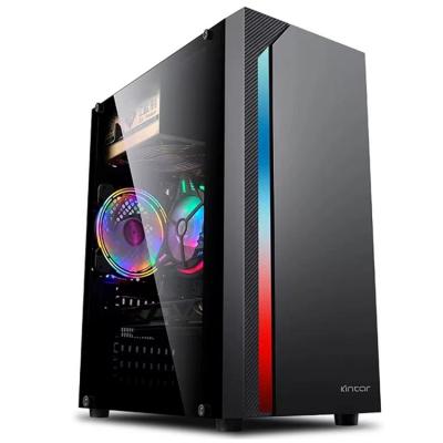 China Desktop Case Gabinete Side Panels Full Tower Computer Gaming E-atx Case Gamer PC M-ATX Atx Glass Computer Case & Tower for sale