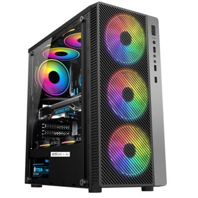 China Custom Factory Desktop ATX /ATX Micro Acrylic Glass Gaming Case PC Case With Nice Price for sale