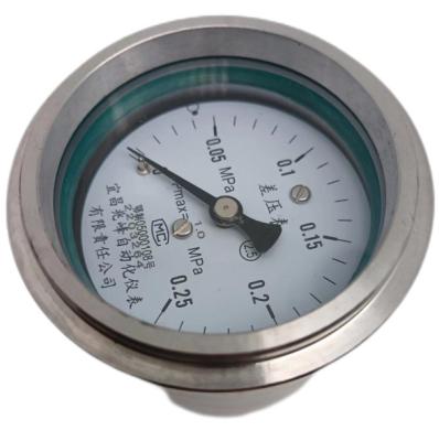 China Liquid Gas Dust Filtration Plant Differential Pressure Gauge For Industrial Use CW60-Z1 for sale