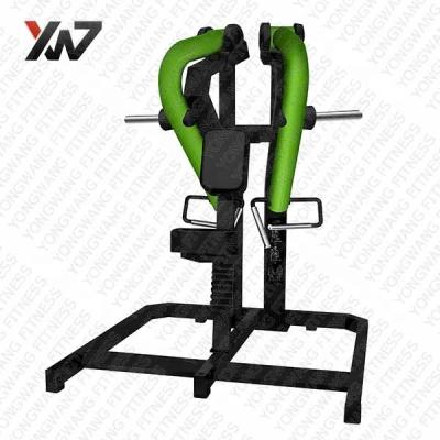 China Low Use Commercial Fitness Hot Sale Flat Loaded Gym Workout Machine Row YW-1905 for sale