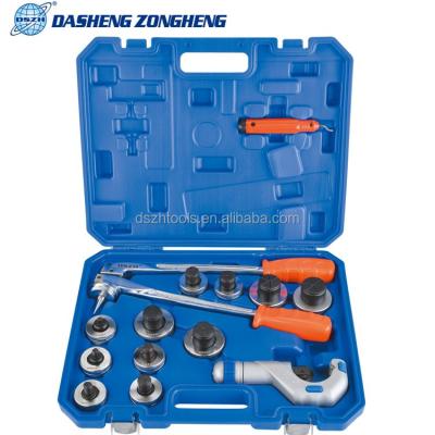 China DSZH CT-100ML 11 Pry Tube Tool Kit Heads Refrigeration Expanding Manual Tool CT-100ML for sale