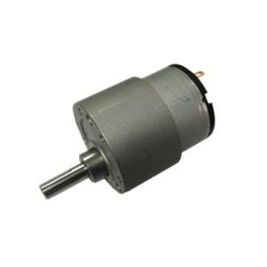 China Round Miniature Electric Motors With Gearbox  , DC Reduction Gear Motor D3323SPG37 for sale