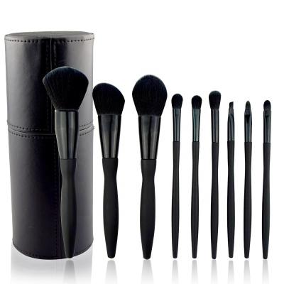 China Angular Blush Melason 9pcs Logo Makeup Brush Set Professional China Custom Made Makeup Brush for sale