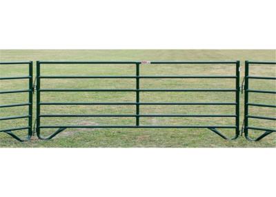 China 1.8m High Heavy Duty Livestock Panels , Hot Dipped Galvanized Livestock Gates for sale