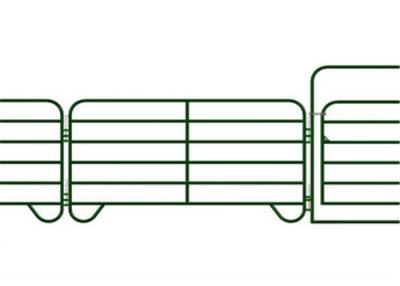 China E Coated 1.8*2.1m Heavy Duty Corral Panels Smooth Welding Spot Finishment for sale