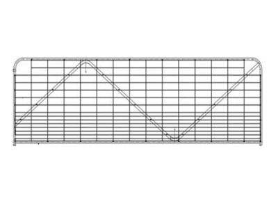 China 10FT N Art galvanisierte Bauernhof-Tore, Bauernhof-Zaun-Platten leicht zusammengebaut zu verkaufen