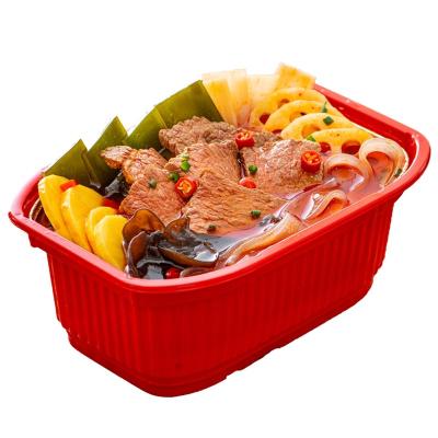 China Solo Halal Hot Pot Instant Delicious Spicy Butter Beef Hotpot for sale