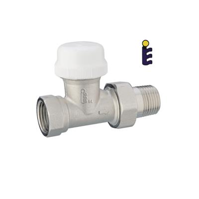 China EN215 Approved High Quality Straight Type Brass Thermostatic Radiator Valve 1/2 for sale